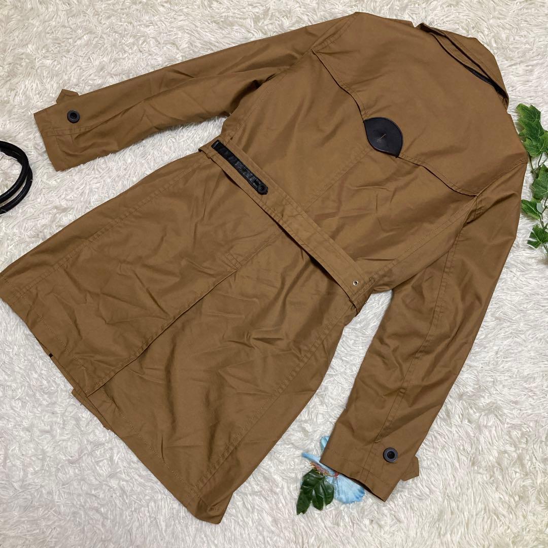 極美品　coach コーチ　トレンチコート　ベージュ　ベルト　XS