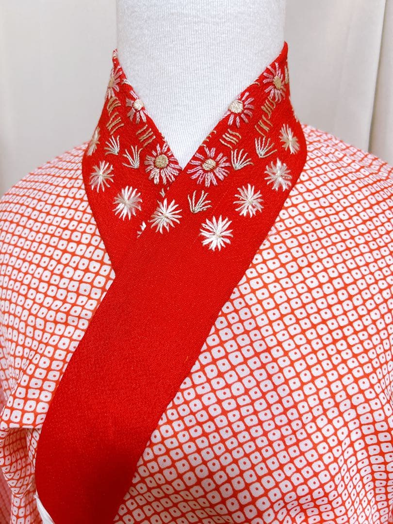 人気のレトロ着物♡七五三　小さめ7歳　女の子　セット　一式　正絹