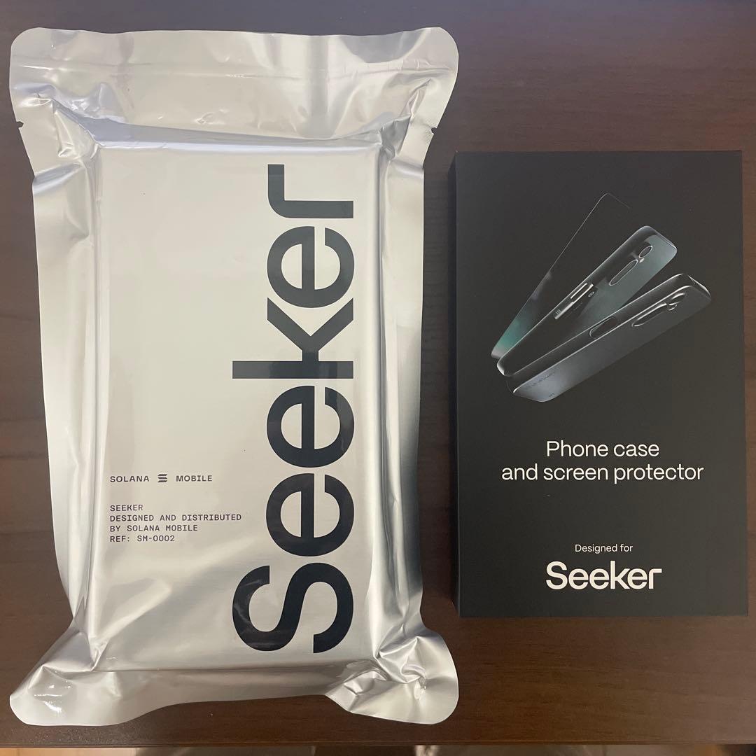 未開封Solana Mobile Seeker 専用ケース スマートフォン本体