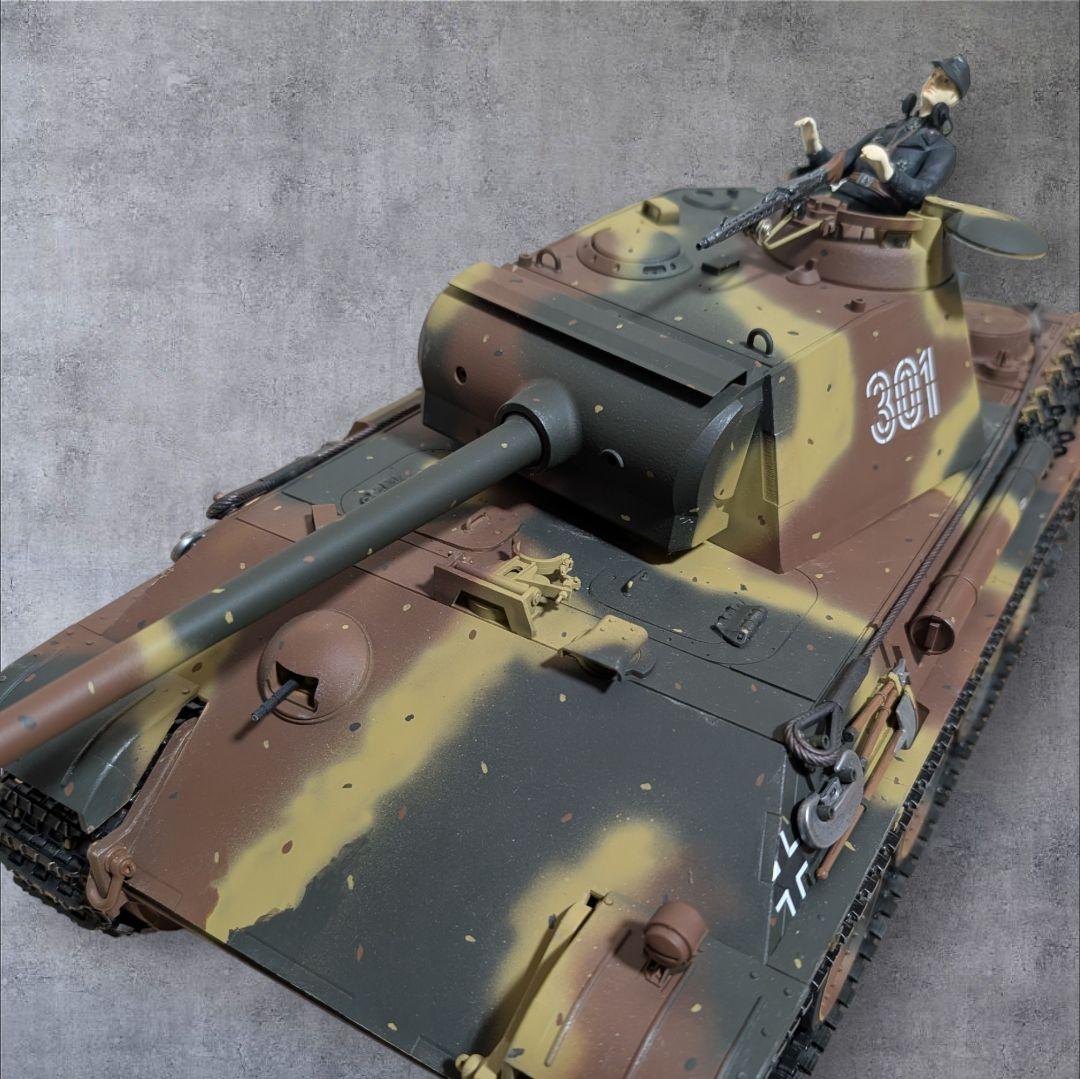 タミヤ1/16 パンサーG型ラジコンフルオペレーションセット