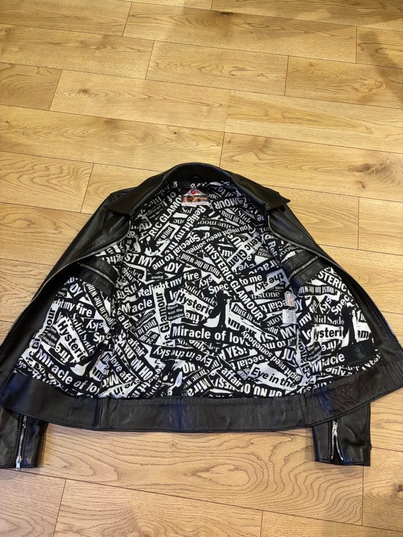 ［廃盤　美品］ルイスレザー × ヒステリックグラマーのネブラスカ ジャケット。