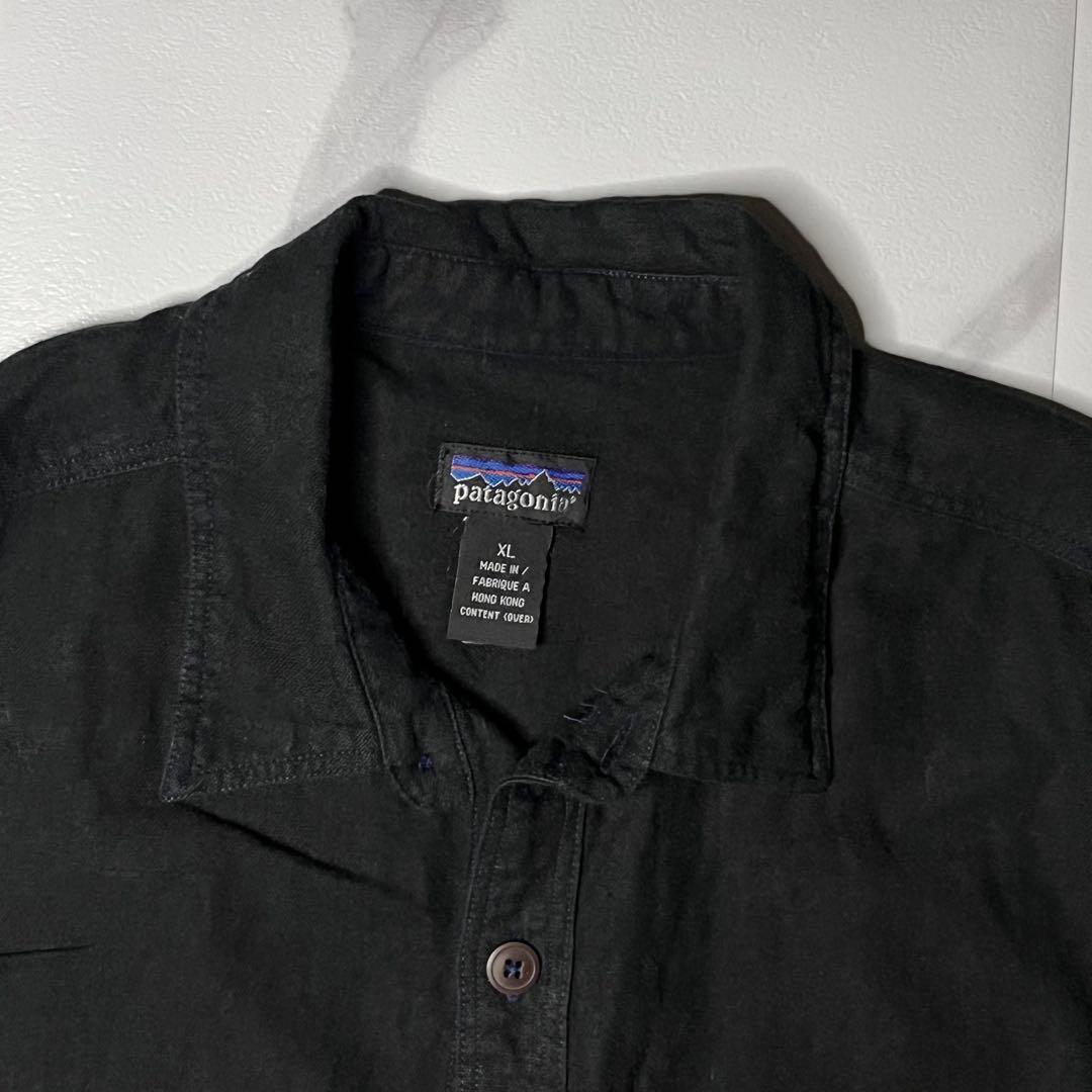 トップス Patagonia black work shirt