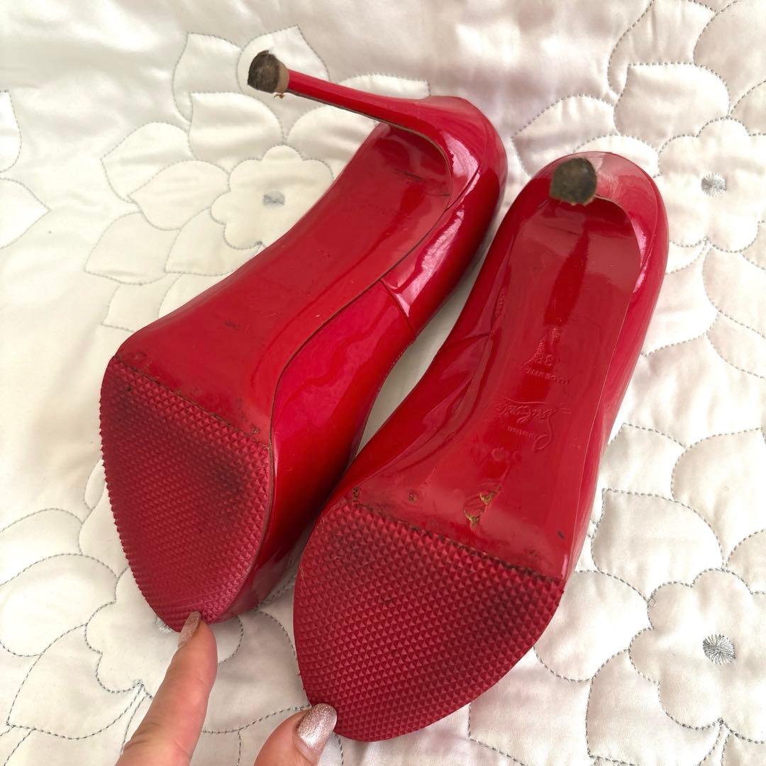 ⭐︎ Christian Louboutin 36 赤　ハイヒール　美品⭐︎
