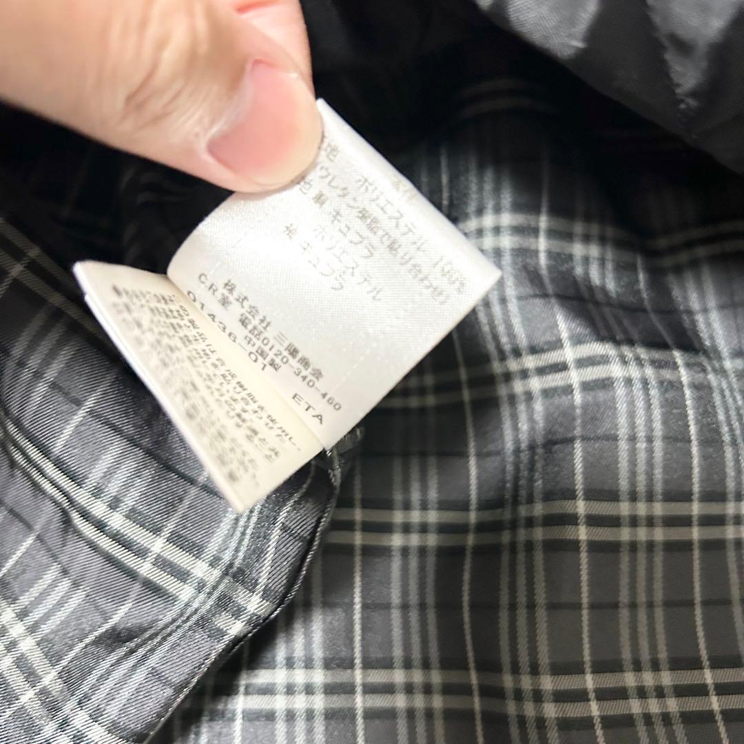 極美品　バーバリーブラックレーベル　トレンチコート　ライナー付き　ノバチェック
