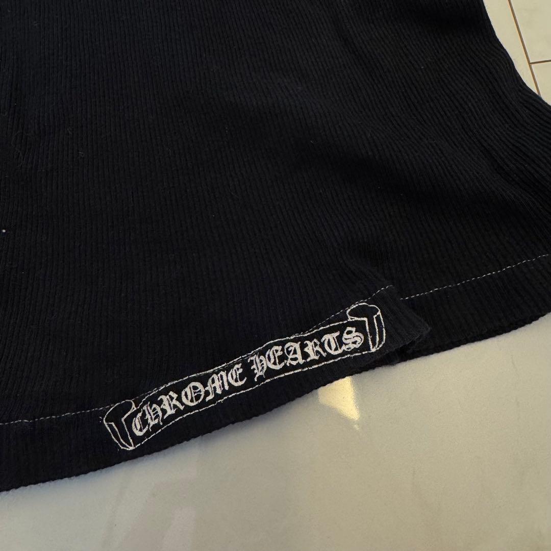 本物保証★Chrome Hearts★メンズブラックタンクトップ★M