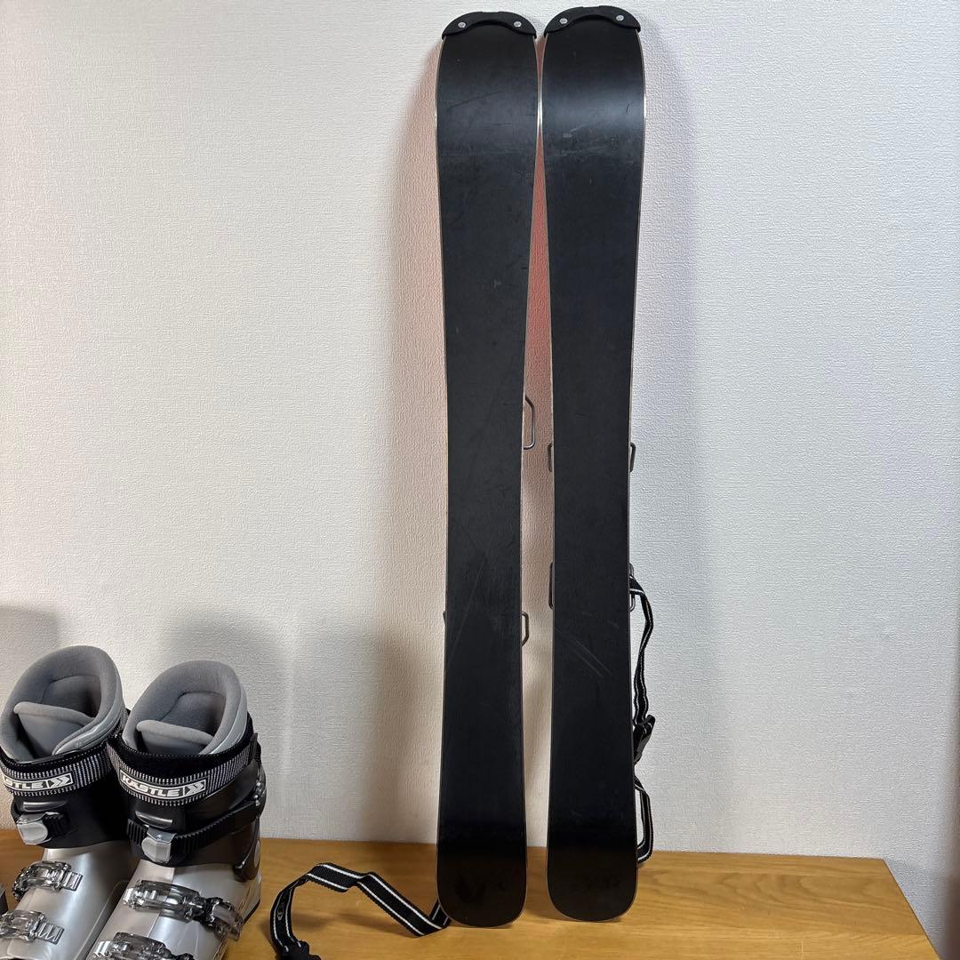 メンズ　ショートスキーセット　ケース25-25.5cm SALOMON ブーツ付