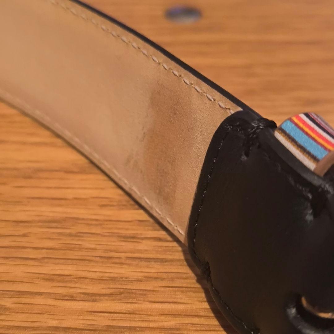 最終値下げ　美品　PaulSmith　ポールスミス　ベルト　レザー　マルチカラー