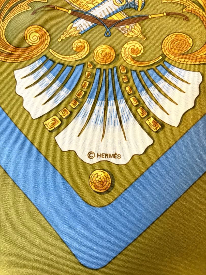 HERMES エルメス スカーフ カレ90 シルク ヴィンテージ