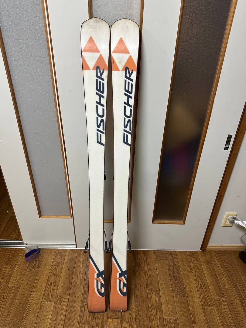 3セットFISCHER スキー板145cm,ブーツ25.5,ストック120cm付