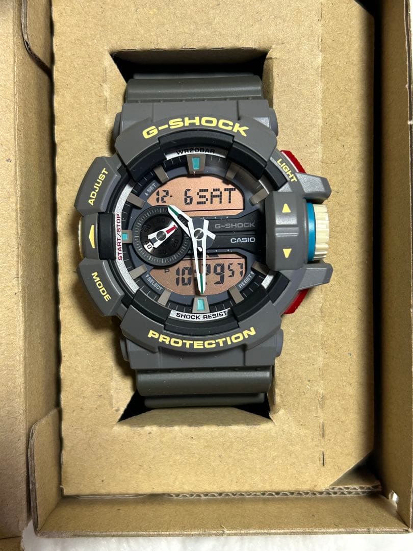G-SHOCK CASIO 新品　GA400PC 5398 グレー