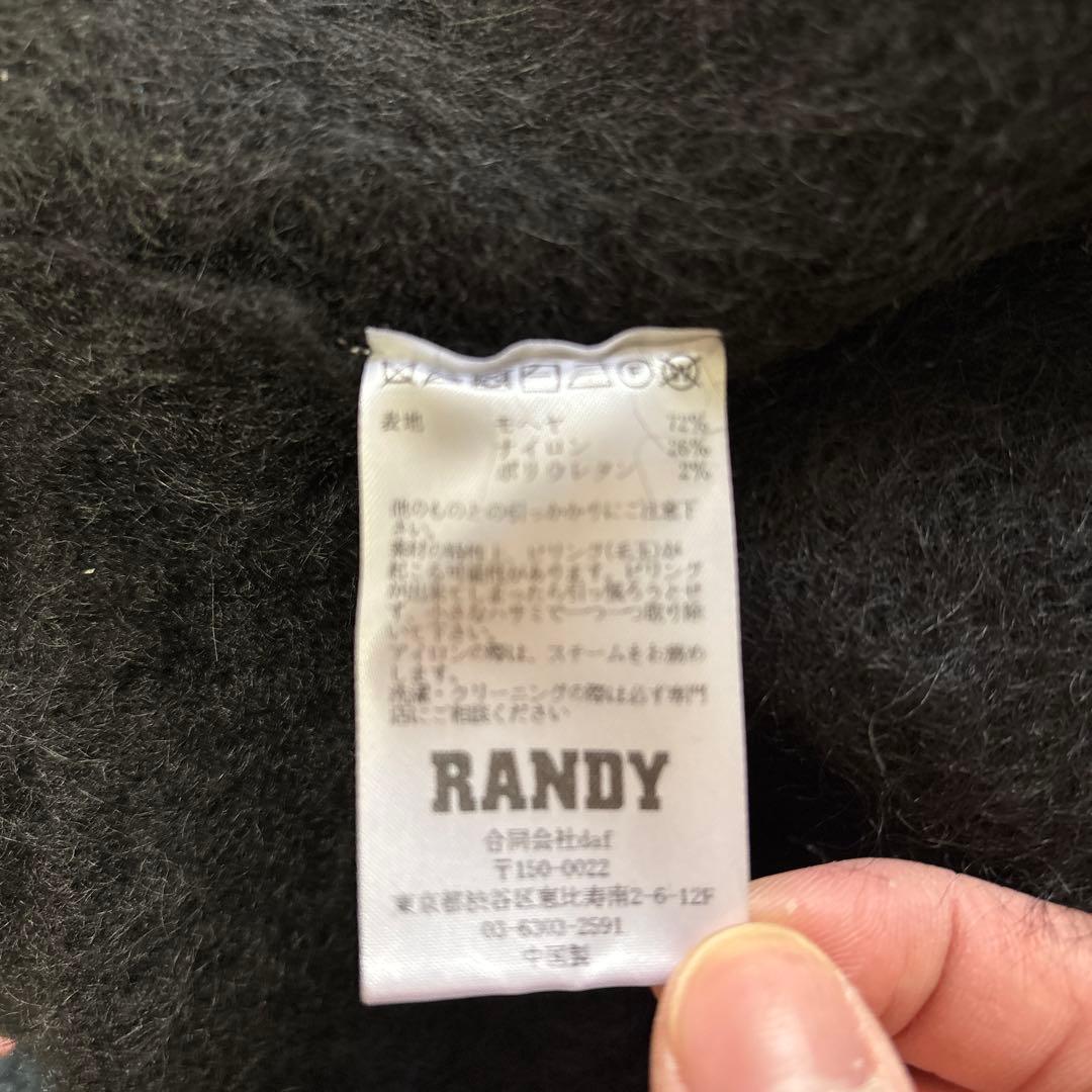 RANDY O代官山店別注　モヘアカーディガン