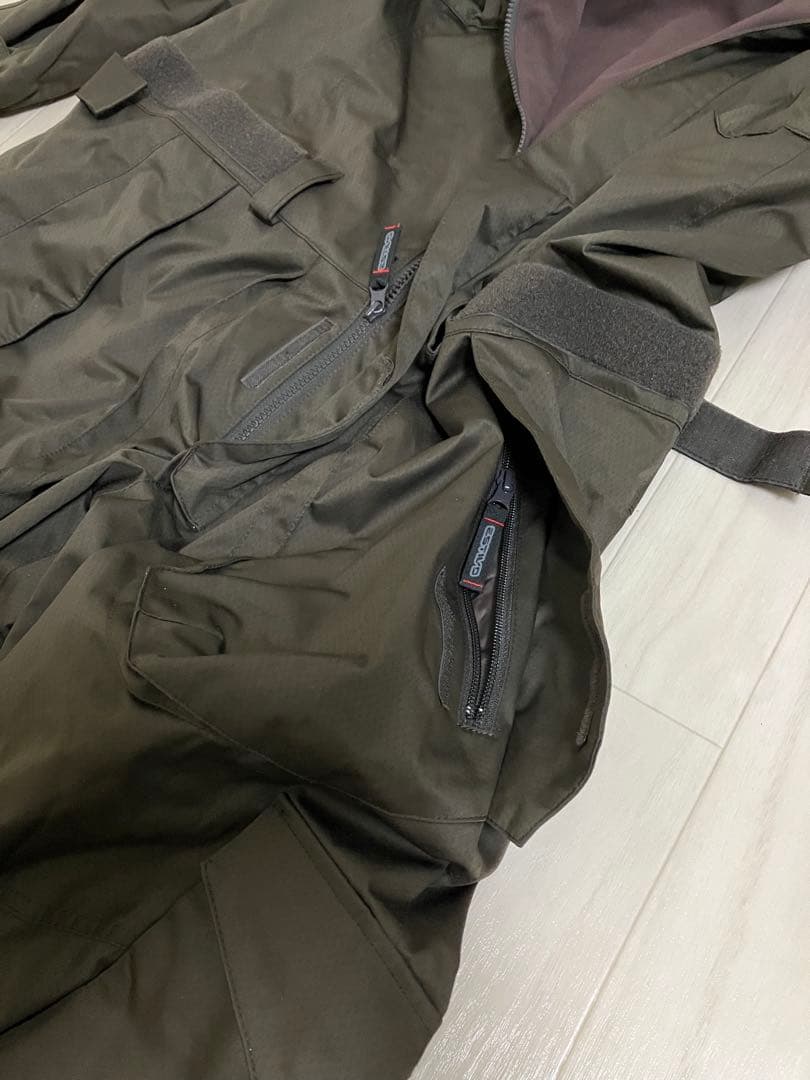 ESTIVO エスティボ スノーボードウェア オーバーオール M ブラウン