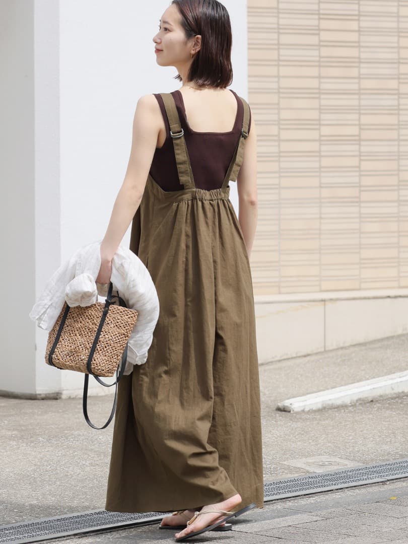 JOURNAL STANDARD relume ギャザーサロペット