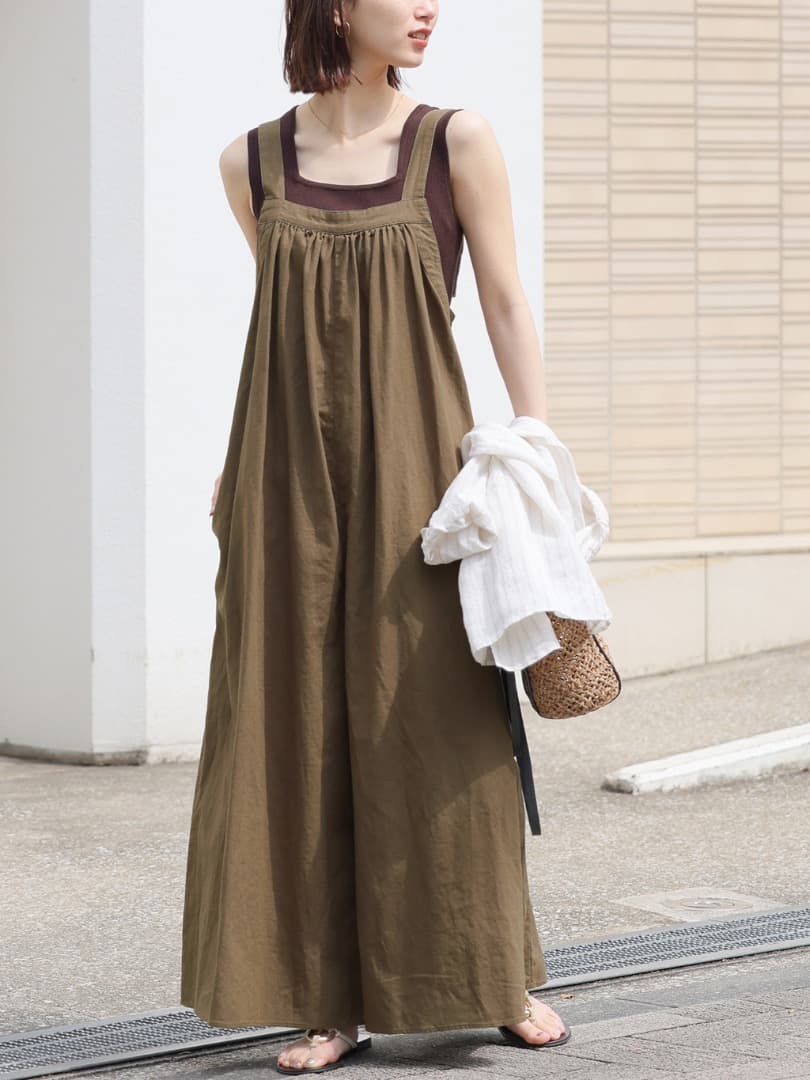 JOURNAL STANDARD relume ギャザーサロペット