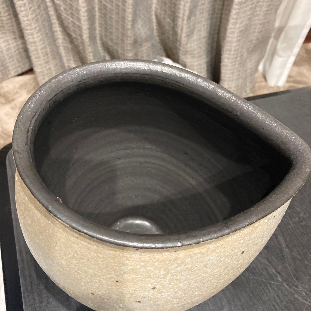 市野 清治　花瓶 丹波立杭焼　丹泉窯