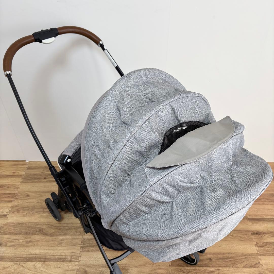 【美品】　Aprica アップリカ ラクーナクッション ベビーカー　グレー