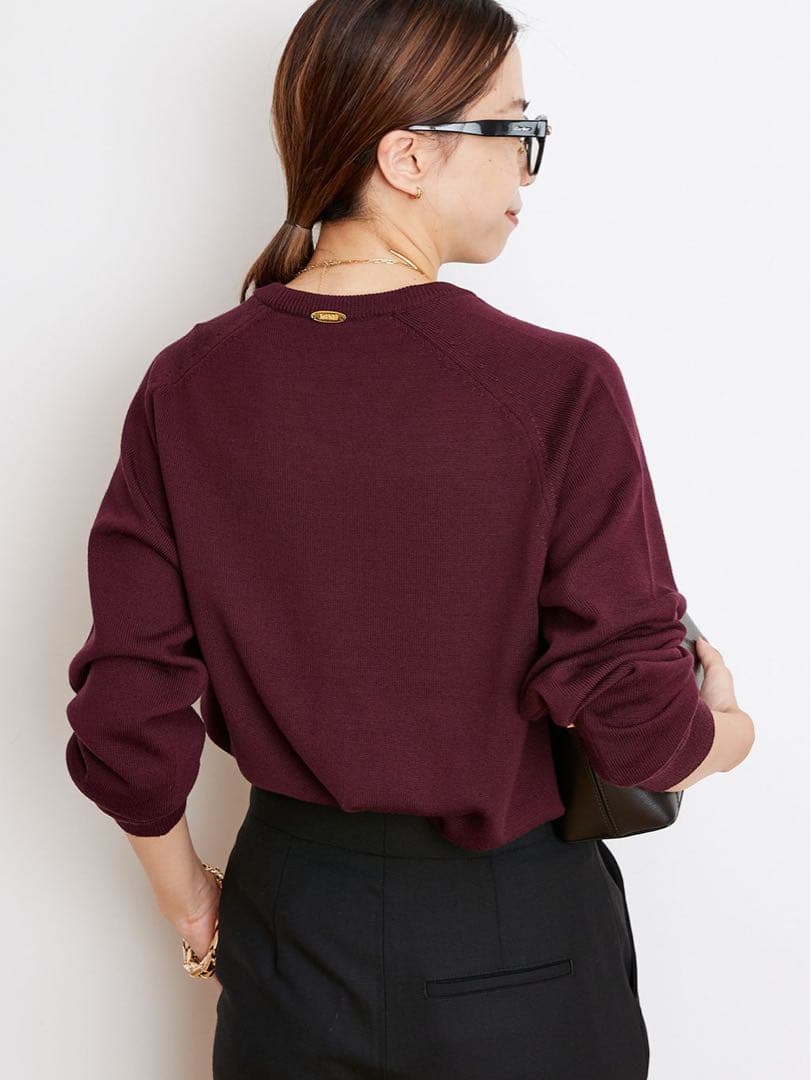 Deuxieme Classe WISH クルーネックプルオーバー