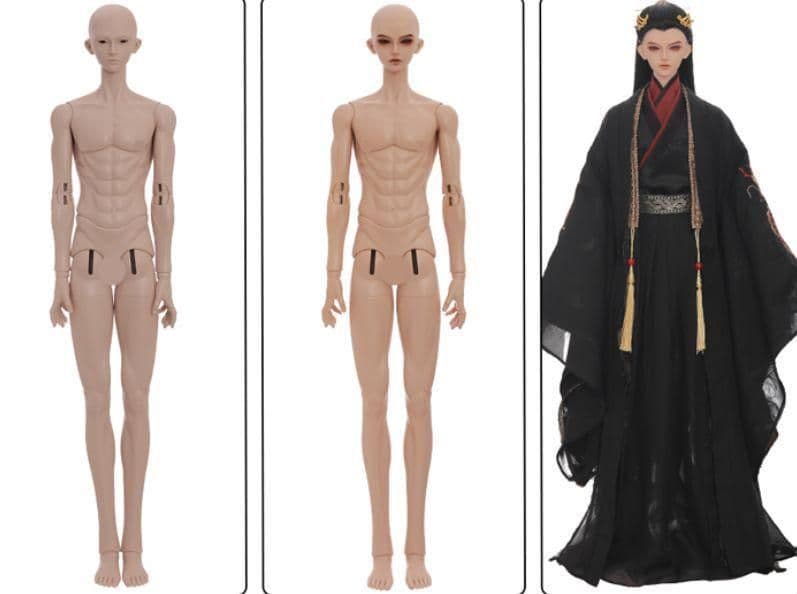 WE100 BJD 1/3 ドール本体 Aaron　球体関節人形 ハンドメイド