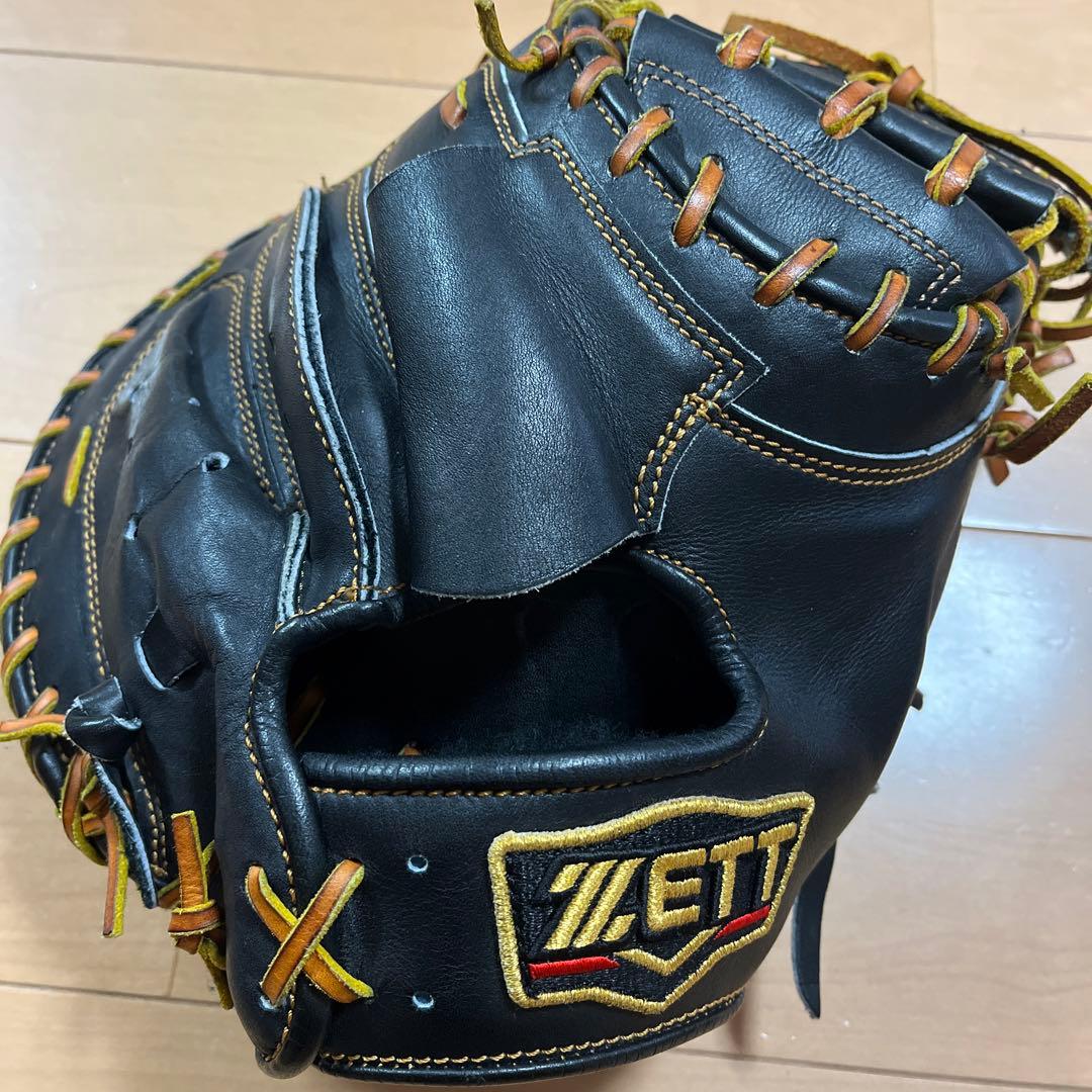 ZETTプロステイタス　硬式キャッチャーミット右投げ用