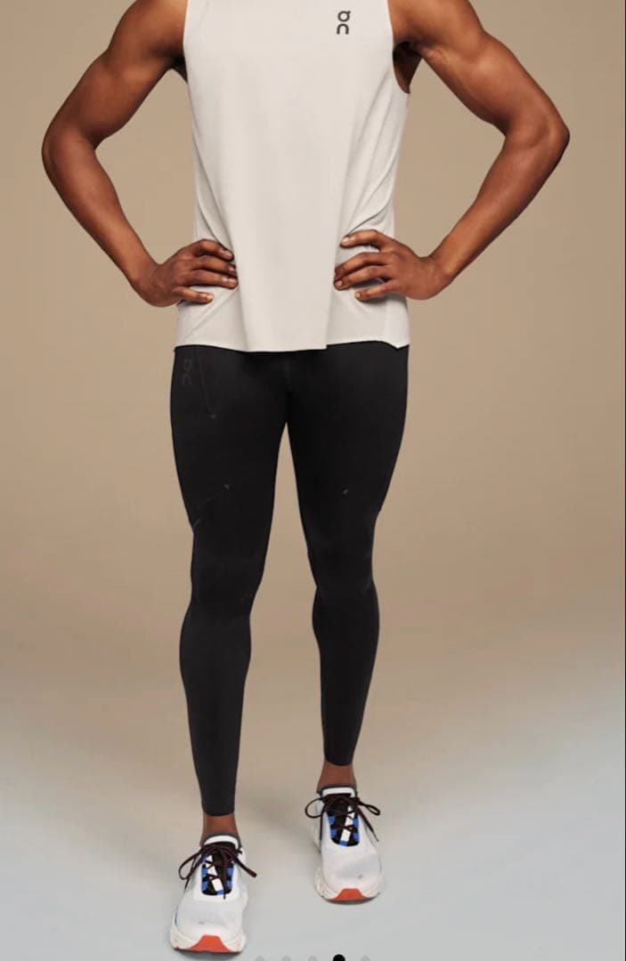 on tights ランニング　レギンス
