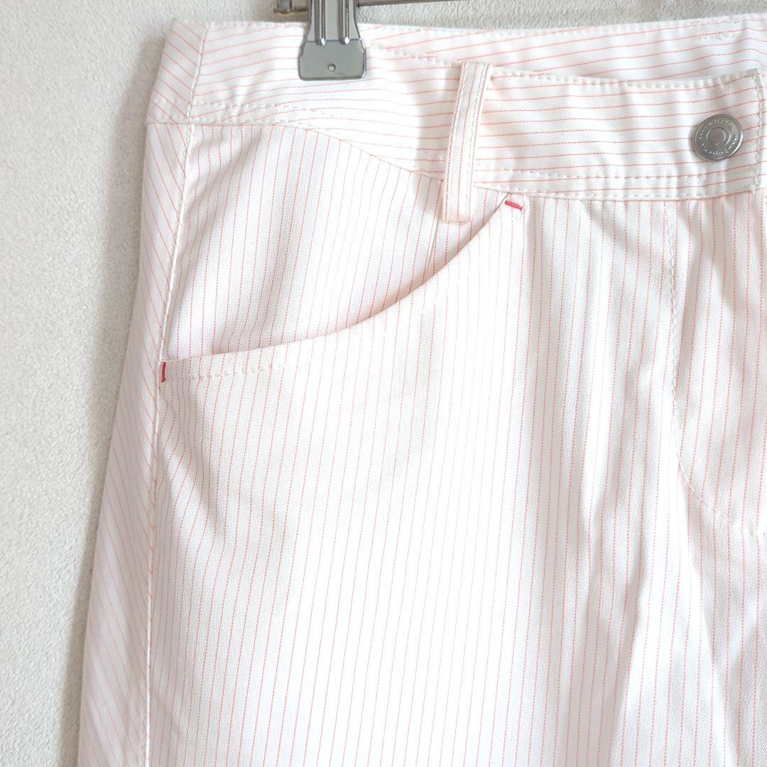 新品 マンシングウェア 春夏 ゴルフ　パンツ　ストレッチ　ピンク　13号　LL