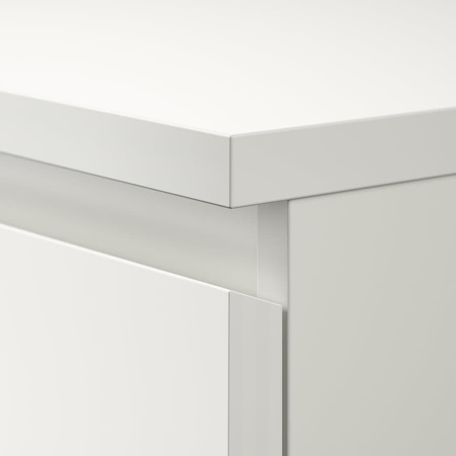 IKEA　マルム　ホワイト 3段チェスト