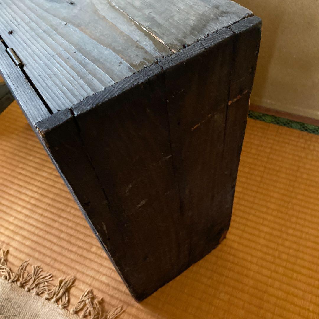antique/アンティーク/France/ウッドボックス/トランク