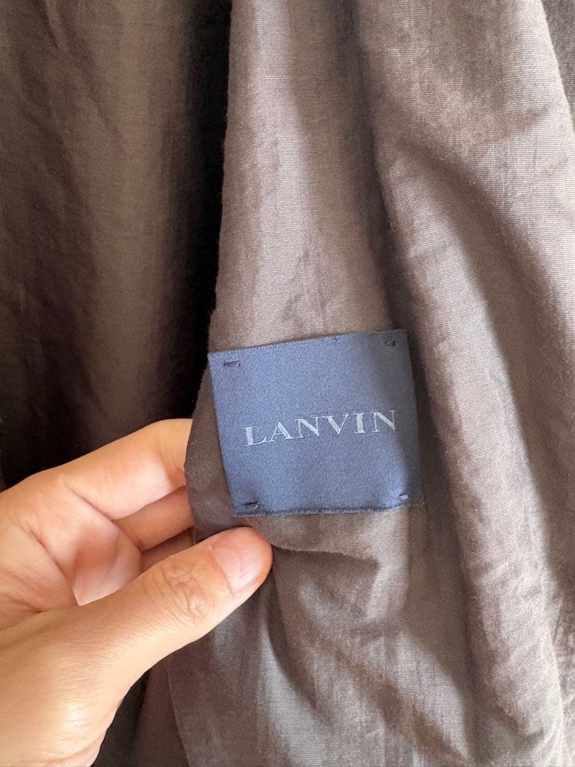 LANVIN ランバン　ルカ期　中綿ブルゾン　ブラック　48