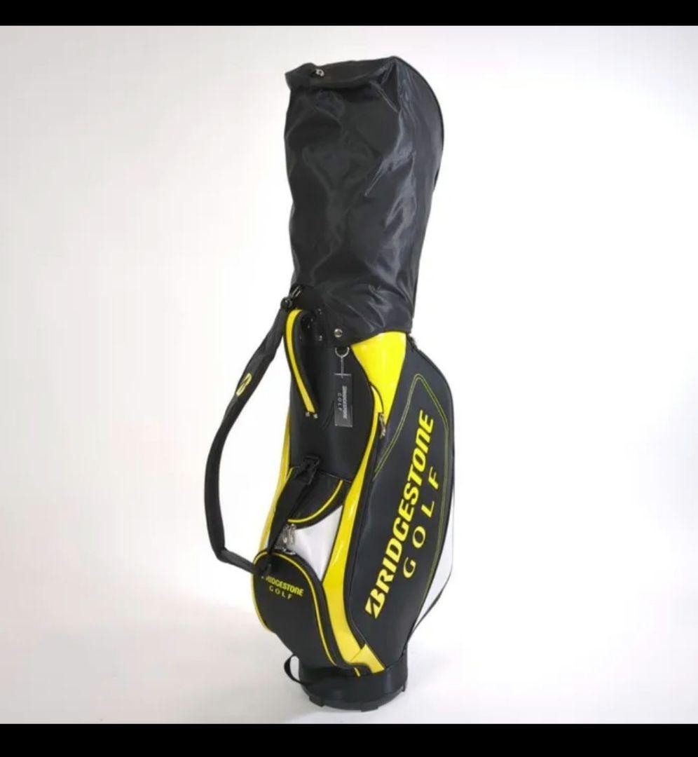 新品　BRIDGESTONE GOLF キャディバッグ ブラック/イエロー