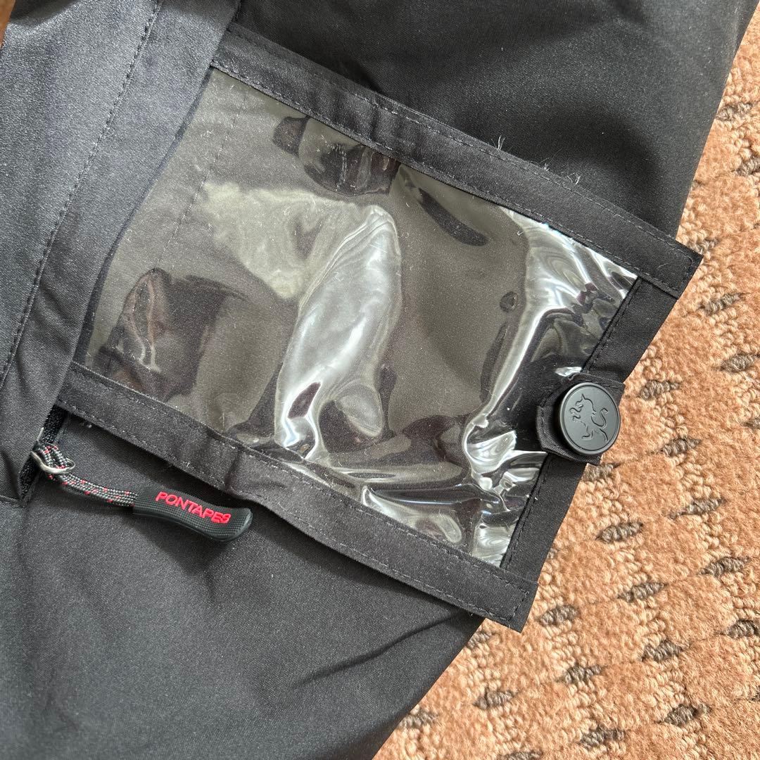 美品★PONTAPES スキー スノーボード ウェア L 肩紐取外し可能2way