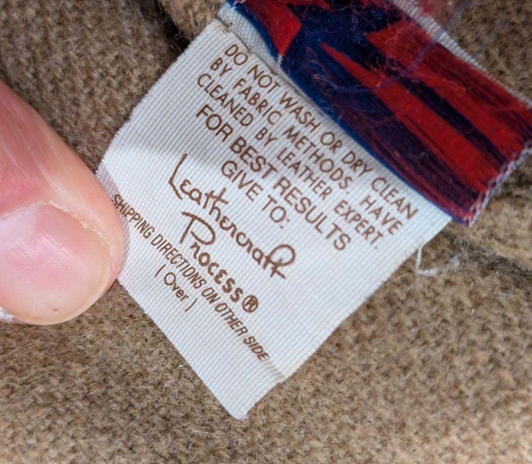 Schott レッドブラウンレザー ステアハイドトラッカージャケット サイズ34