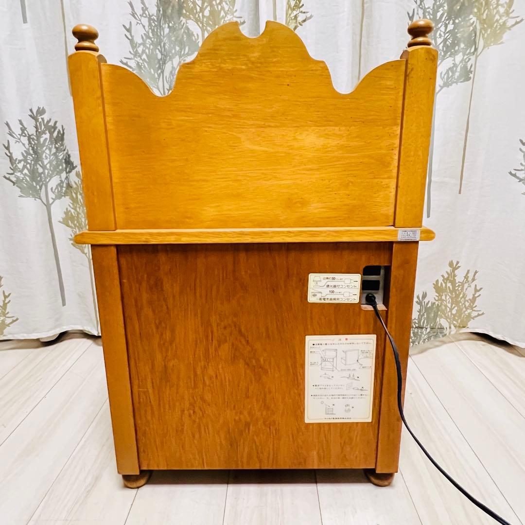 【希少】カリモク家具 ナイトテーブル コロニアルシリーズ コンセント・調光付き