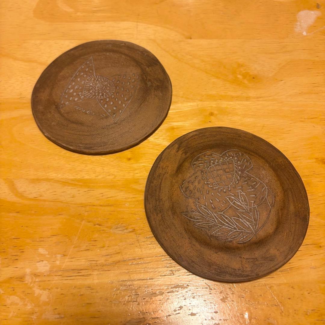 佐藤真琴　小皿　2点セット