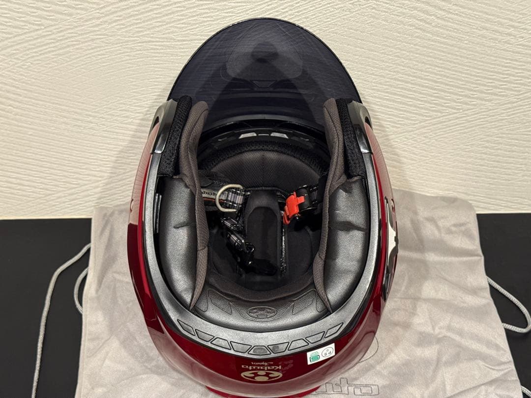 OGKカブト Kabuto ASAGI ジェット　インナーバイザー
