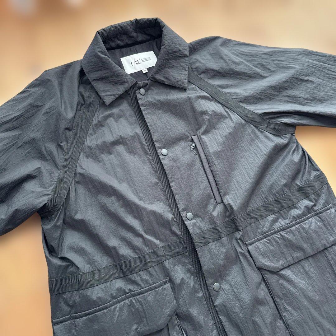 F/CE TAPING OCTA COAT M ナイロン ステンカラーコート