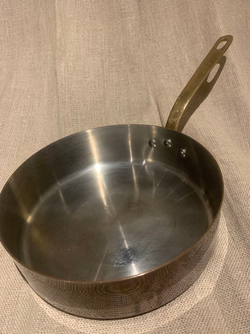 Mauviel ムヴィエール カパーイノックス ソテーパン 24cm プロ用
