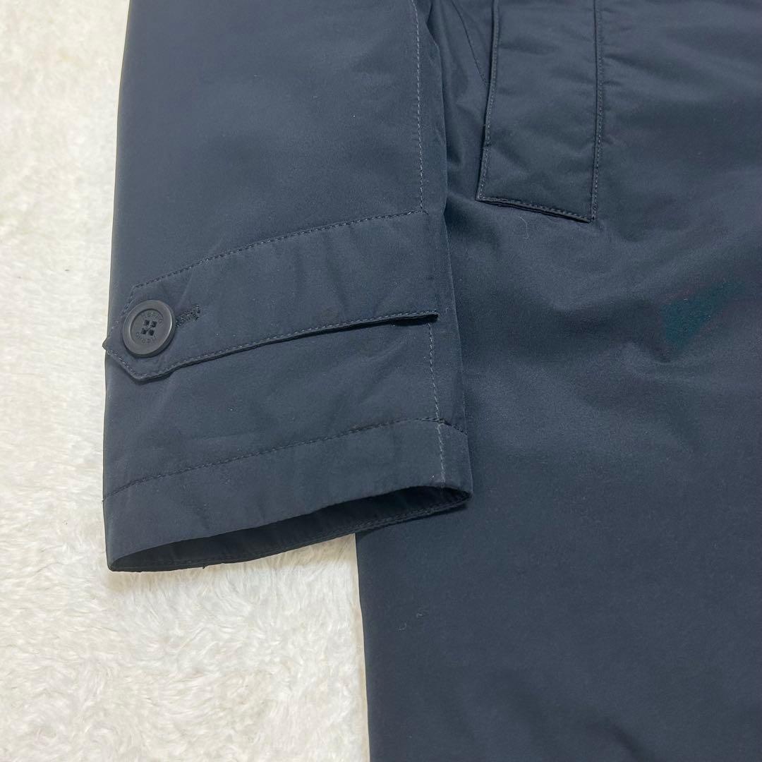 【極美品】ヘルノ ゴアテックス ラミナー ステンカラーコート ダウン 44サイズ