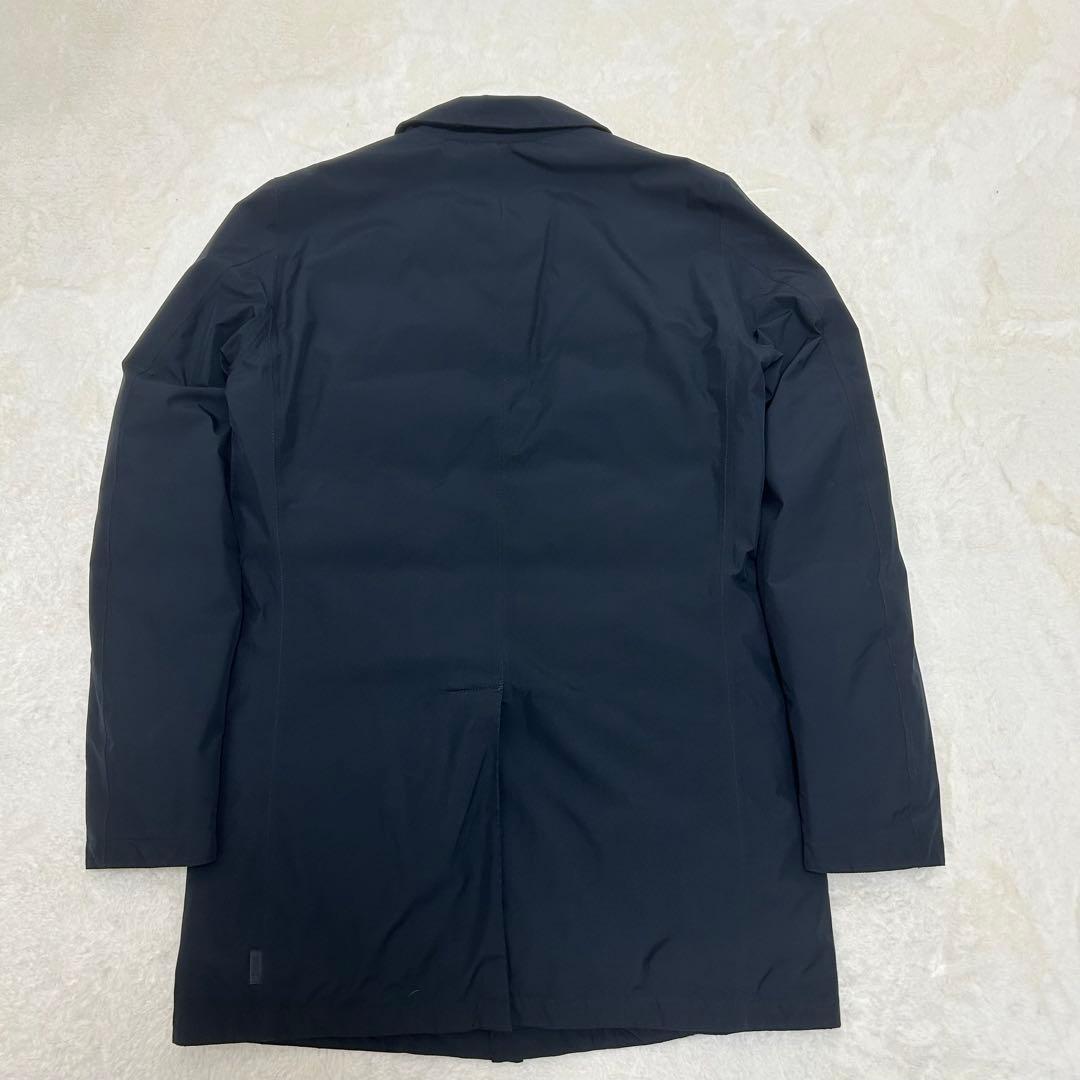 【極美品】ヘルノ ゴアテックス ラミナー ステンカラーコート ダウン 44サイズ