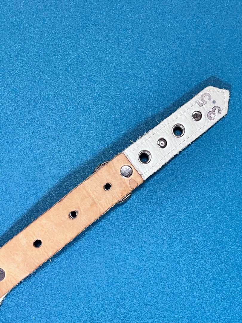 BUDDY BELT 3.5白に近い薄いベージュ