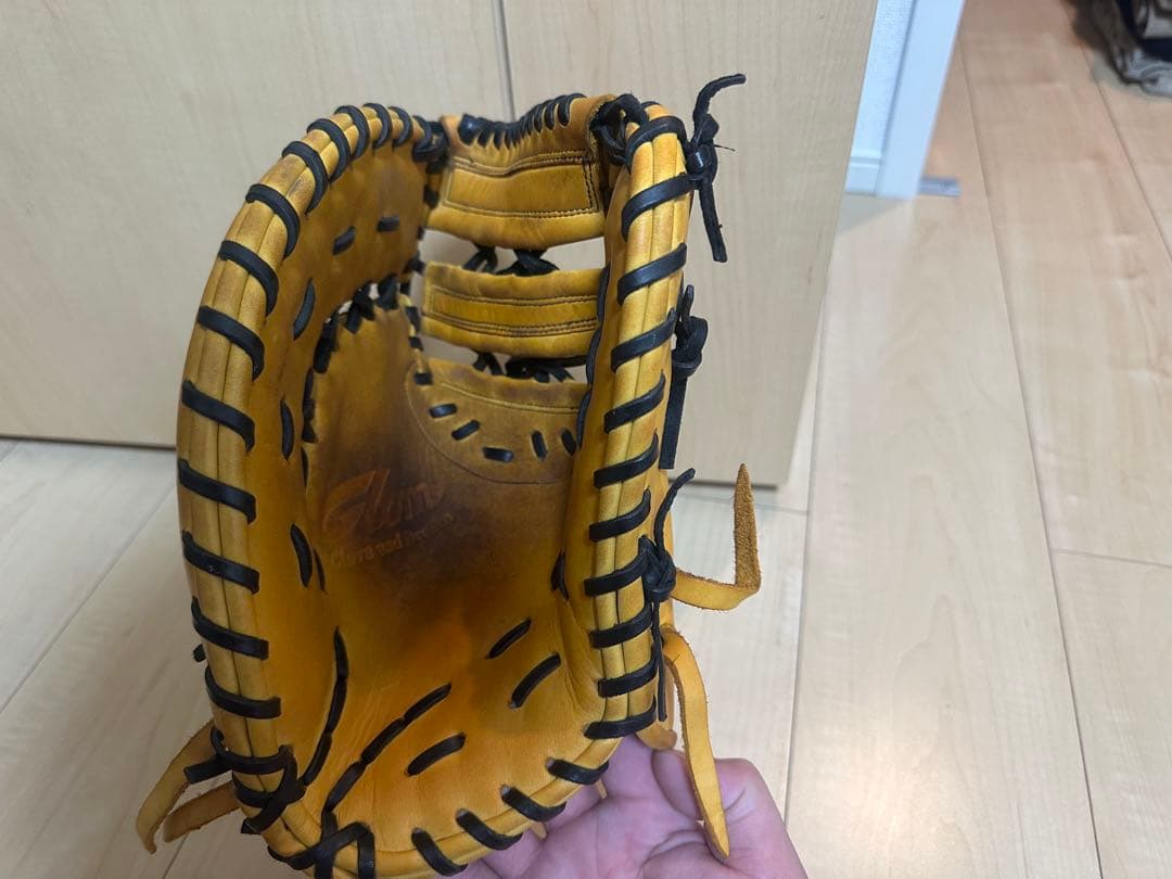 グロム左用軟式野球グローブ