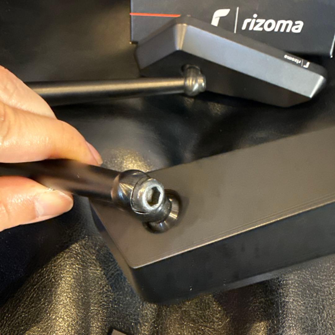 RIZOMA circuit 744 バイク用ミラー 左右セット