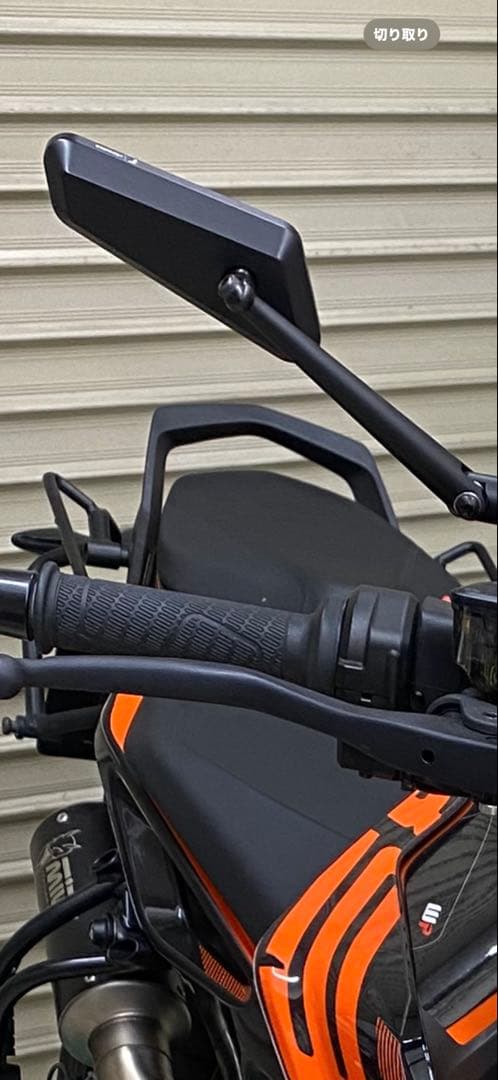 RIZOMA circuit 744 バイク用ミラー 左右セット