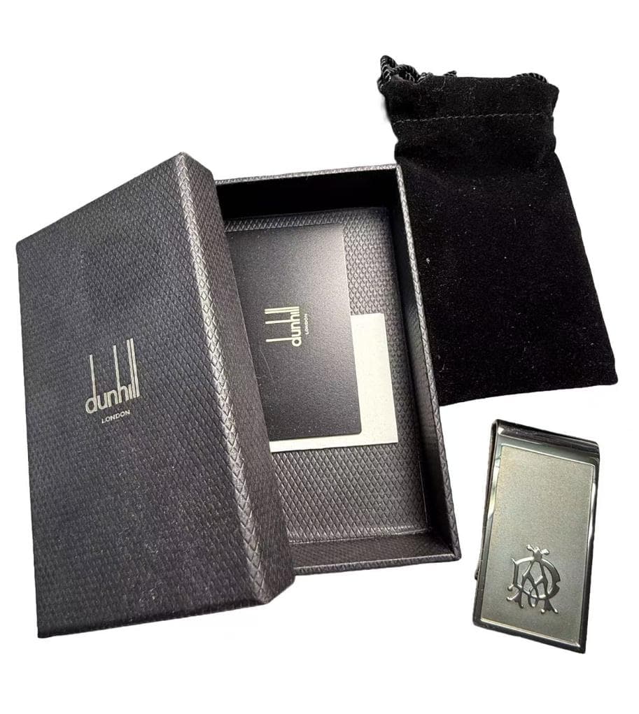【新品】dunhill ダンヒル 名札 クリップ マネークリップ カードクリップ