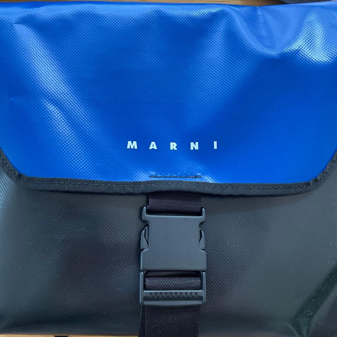 h*n様 未使用新品タグ付き　MARNI マルニ PVC メッセンジャー/ショル