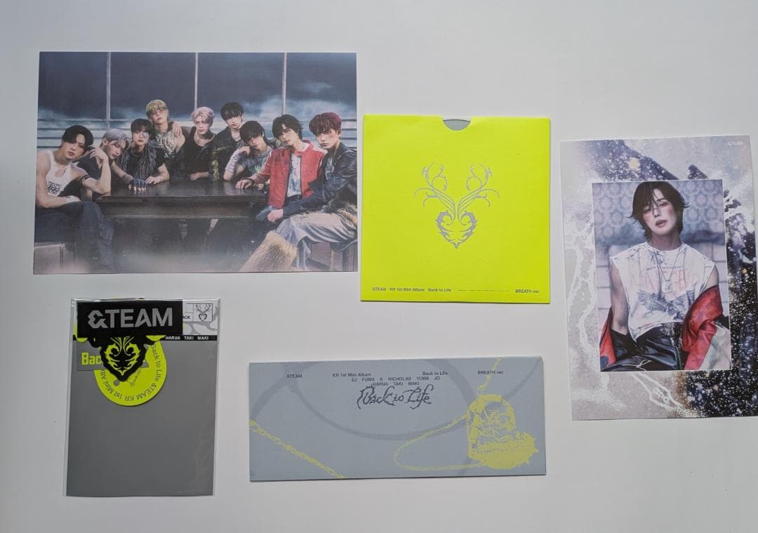 ★非売品◆直筆サインCD◆＆TEAM◆Back to Lifes◆国内発送