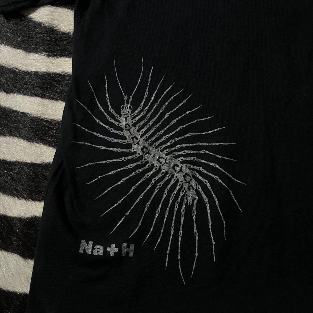 トップス Na+H cyber bug t-shirt gothic archive