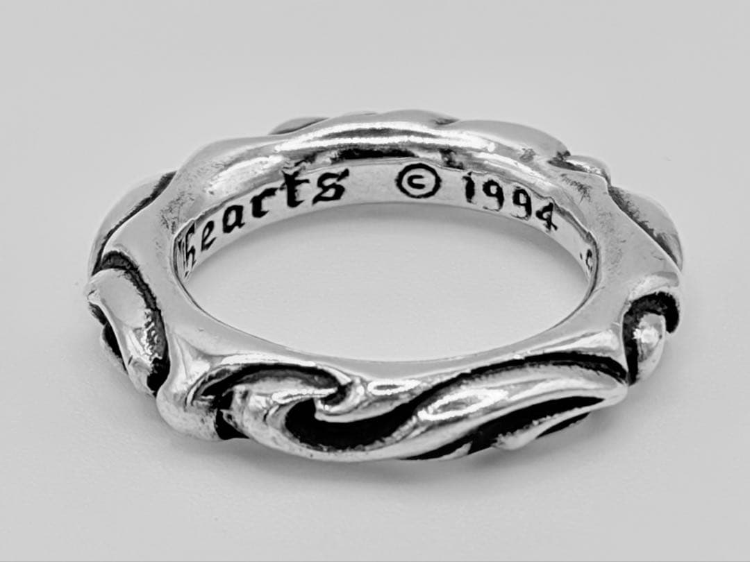 Chrome Hearts クロムハーツ スクロールバンドリング　12.5号