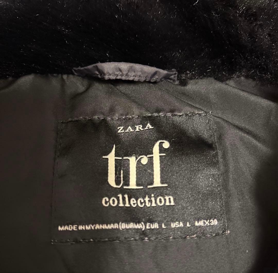 ZARA TRF Collection ブラック ダウンジャケット