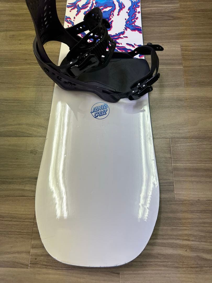スノーボード SANTA CRUZ153 ビンディング FLUX size M