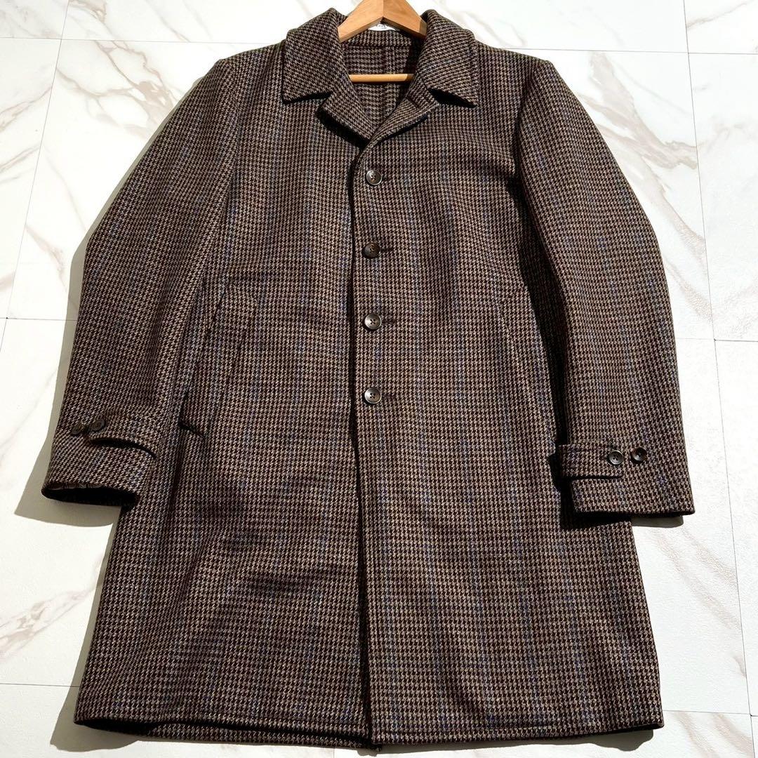 極美品 2023AW ボリオリ SHIRT NECK COAT カシミヤ混 48